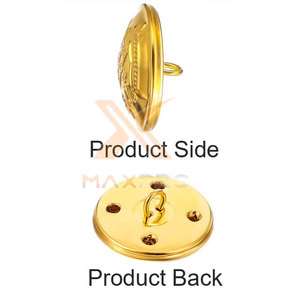 กระดุมเหล็กชุดพิธีการแบบใหม่ วัสดุทนทาน ผลิตจากกระดุมเหล็กชุดพิธีการ - Product Image 3