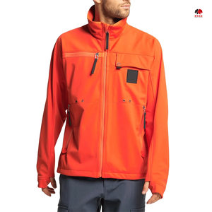 เสื้อแจ็คเก็ตซอฟต์เชลล์ออกแบบตามสั่งสำหรับผู้ชายและเด็ก พร้อมซิปแบบรักษ์โลก ผ้าระบายอากาศได้ดี พร้อมโลโก้แบบกำหนดเอง - Product Image 4