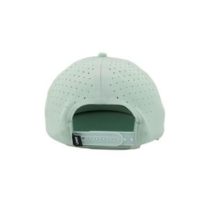 Wholesale 6-Panel Golf Hat with Inner Seam Tape Woven Tag Perforated Laser Cut Breathable Waterproof Snapback Custom Golf Cap - Product Image 4