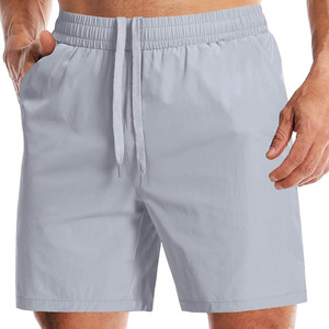 Shorts pour hommes en coton 100% à séchage rapide, décontractés, confortables, grande taille, respirants, écologiques, pour la salle de sport, la course à pied, les muscles - Product Image 1