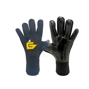 Gants de gardien de but professionnels de haute qualité, design personnalisé, cuir, imperméables, doigts complets, antidérapants, respirants - Product Image 1