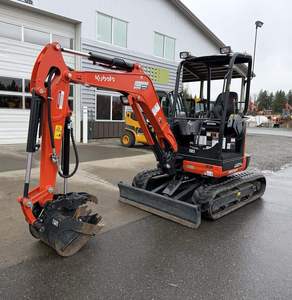 Excavator <b>Machine</b> Kubota U27-4 1 Ton 2 Ton Diesel Hydraulic Small <b>Micro</b> Crawler Bagger Digger Mini - Product Image 1