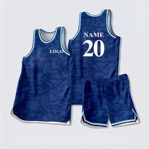 Uniformes de basket-ball personnalisés pour les équipes, ensemble de maillot et de short respirant, vêtements de sport légers - Product Image 6