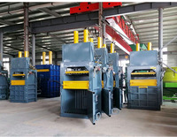 Presse à balles verticale hydraulique pour canettes en aluminium, machine de recyclage pour canettes de boissons, compacteur de métaux de rebut