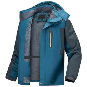 Chaqueta de esquí de invierno OEM de ajuste personalizado con diseño impermeable a prueba de viento tela transpirable y marca de etiqueta privada - Product Image 1