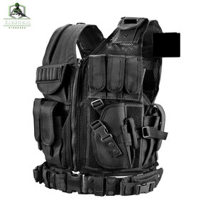 Gilet tactique sur mesure le plus vendu - Matériel en nylon/polyester, confortable, de haute qualité, utilisation en extérieur, couleur et logo personnalisés - Product Image 1