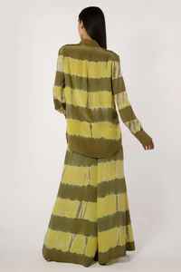 Ensemble deux pièces Kimono d'été Tie Dye, taille libre, vêtements longs faits à la main, pour les vacances - Product Image 3