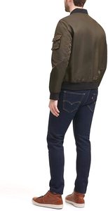Chaqueta Bomber de Satén con Parches Bordados Personalizados, Unisex, Formal, Camuflaje, Impermeable, Resistente al Viento, para Primavera, en Oferta - Product Image 6