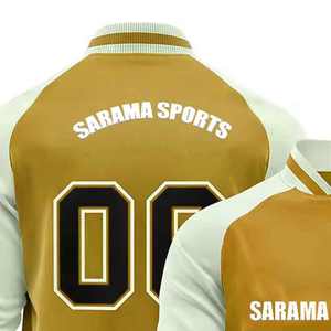 Chaquetas Bomber de Béisbol Varsity Personalizadas de Moda, Chaqueta Deportiva Informal para Exteriores para Hombre - Product Image 6