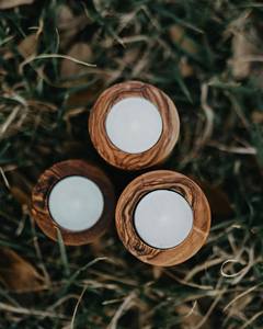 เชิงเทียนไม้ทำด้วยมือคุณภาพระดับพรีเมียมดีไซน์หรูหราสำหรับตกแต่งบ้านและงานเฉลิมฉลองเทศกาลสำหรับวันวาเลนไทน์ - Product Image 2