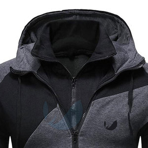 Costumes de jogging 100% coton de haute qualité pour hommes Logo personnalisé Écologique Respirant Grande taille Style d'automne Ensembles à quantité minimale de commande bas - Product Image 6