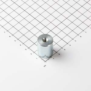 Gripper a barra in AlNiCo Ø20x25mm con filettatura interna - Product Image 1
