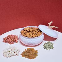 Bocal en métal artisanal avec couvercle pour la décoration de la maison et de la cuisine et le stockage des aliments secs Conteneur de condiments en vrac magnifiquement conçu