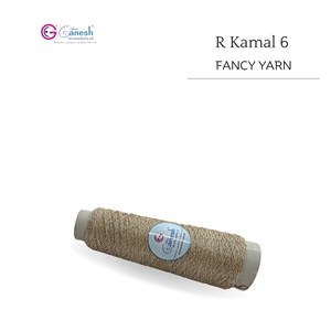 Luxueux fil fantaisie bio-X Cream Collection pour tricoter et crocheter doux et durable avec élégant motif Dori - Product Image 3