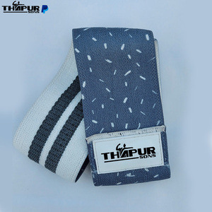 Custom Logo Eco-Friendly Fitness Sports Exercise Yoga Resistance <b>Mini</b> Pull Gym Polyester Fabric Booty Stretch Loop Hip Circle - Product Image 4