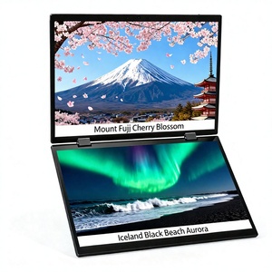 Écran double LCD <span class=keywords><strong>pas</strong></span> <span class=keywords><strong>cher</strong></span> 2026, étendu avec support en métal, moniteur triple <span class=keywords><strong>portable</strong></span> pour <span class=keywords><strong>ordinateur</strong></span> <span class=keywords><strong>portable</strong></span> - Product Image 4