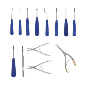 ชุดเครื่องมือผ่าตัดเสริมจมูกหลัก13ชิ้นชุดผ่าตัดพลังงานแบบแมนนวลสำหรับศัลยกรรมจมูกและพลาสติก - Product Image 3