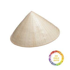 หมวกทรงกรวยใบปาล์มธรรมชาติเวียดนามทำด้วยมือสำหรับทำฟาร์มใช้กลางแจ้งและประสบการณ์ทางวัฒนธรรมเวียดนามแท้ - Product Image 6