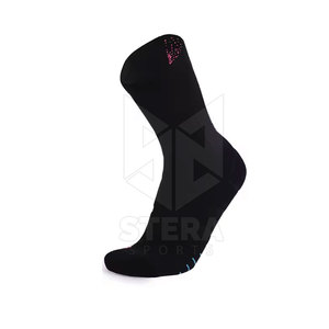 Chaussettes de basket-ball de haute qualité cheville équipage longueur unisexe tricoté évacuation de l'humidité marque privée pour l'hiver - Product Image 4