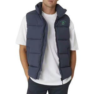 Chaqueta de Burbuja sin Mangas de Nuevo Diseño a la Moda, Chaqueta de Invierno para Hombre, Transpirable, Ecológica, Fácil de Poner, Más Vendida - Product Image 1