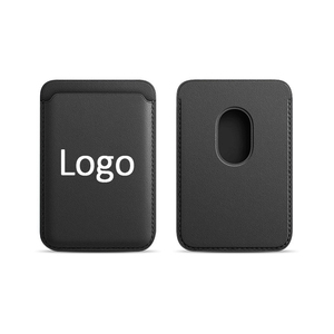 Funda magnética <span class=keywords><strong>de</strong></span> cuero OEM ODM con tarjetero desmontable y soporte adhesivo trasero para iPhone 17 16 15 Pro Max - Product Image 1