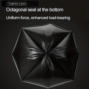 ถุงขยะพลาสติกหนาย่อยสลายได้ถุงขยะพลาสติกแบบพับได้ทนทาน - Product Image 5