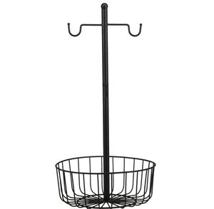 Black Steel Mug Stand Best Design Coffee Mug Holder for Home Kitchenware Hotel <b>Tabletop</b> Kitchen Counter Made in India Wholesale - Product Image 1