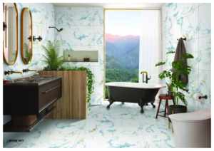 Carreaux de sol et de mur en porcelaine Golden Endless 600x1200 Finition élégante à motif doré - Product Image 5