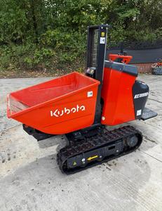 Livraison gratuite, certifié CE EPA, mini-dumper sur chenilles Kubota KC7OVHD-4, mini-transporteur sur chenilles, mini-dumper hydraulique à basculement - Product Image 5