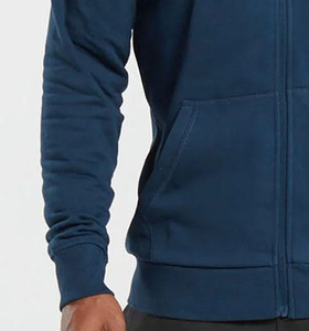 Sweat-shirts de sport pour hommes en gros, style athleisure, fermeture éclair sur le devant, coupe régulière, fermeture éclair sur le devant, 100% coton, polaire écologique - Product Image 5