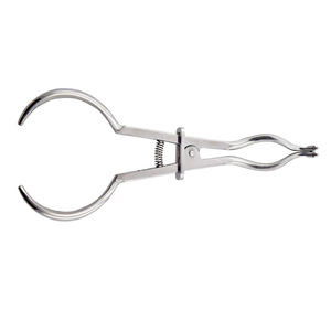 Pinzas de Goma para Dientes, Ligeras, Color Marfil, 17 cm, Instrumento Dental - Product Image 3