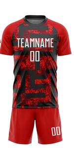 Uniforme de fútbol de tendencia superior para hombres, hecho a medida, peso ligero, fácil de usar, transpirable, cómodo, uniforme de fútbol con material duradero - Product Image 2