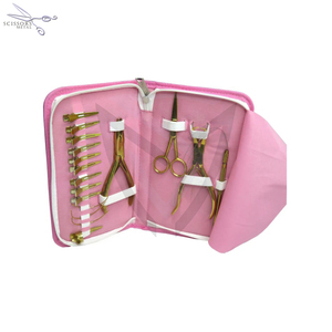 Kit d'outils professionnels pour extensions de cheveux et micro-anneaux, en couleur unie unique, design personnalisé - Product Image 2