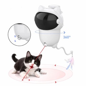 Jouet pour chat intelligent automatique moderne à laser, en vrac pour fournisseurs, anti-anxiété, détection de mouvement, interactif, teaser, faible bruit, longue durée - Product Image 5