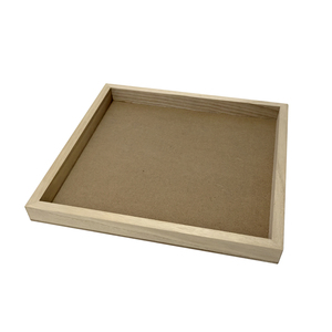 Bandeja baja <span class=keywords><strong>de</strong></span> <span class=keywords><strong>madera</strong></span> cuadrada apilable multiusos con bandeja <span class=keywords><strong>de</strong></span> <span class=keywords><strong>madera</strong></span> inferior <span class=keywords><strong>de</strong></span> MDF y marcos <span class=keywords><strong>para</strong></span> organizador <span class=keywords><strong>de</strong></span> exhibición o tablero <span class=keywords><strong>de</strong></span> lona <span class=keywords><strong>de</strong></span> <span class=keywords><strong>madera</strong></span> - Product Image 1
