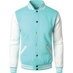 Nueva moda de bajo precio para hombre Varsity chaquetas béisbol clásico invierno prendas de vestir lona opciones personalizadas transpirable universidad para hombres - Product Image 1