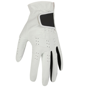 Gants de golf en cuir véritable de couleurs personnalisées pour hommes, droitiers et gauchers, avec logo personnalisé, antidérapants, respirants, à doigts entiers - Product Image 4