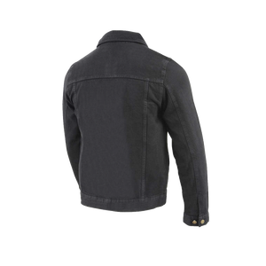 Veste en jean pour homme - Veste de motard - Veste de camionneur pour homme - Denim décontracté - Vêtement robuste - Veste de moto - Product Image 4