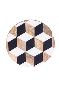 Aaliyan impex ที่รองแก้วทำจากไม้อีพ็อกซี่ทรงสี่เหลี่ยมทันสมัยชุดที่รองแก้วไม้คุณภาพสูงปรับแต่งได้แรงบันดาลใจจากธรรมชาติรักของตกแต่งบ้าน - Product Image 5