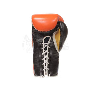 Gants de boxe adultes en cuir de haute qualité pour Fitness & MMA fabriqués en usine avec une caractéristique de poignet lacée confortable - Product Image 4