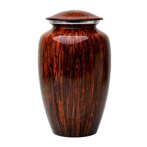 Diseño natural de madera Proveedor al por mayor Urna de cremación Precios bajos Hermosas urnas de cremación simbólicas de la India - Product Image 1