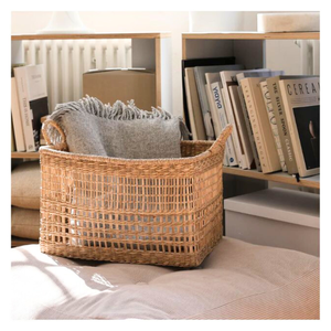 Vente en gros de paniers de rangement en rotin naturel tissé à la main écologique Design multifonctionnel Service personnalisé élégant fabriqué au Vietnam - Product Image 3