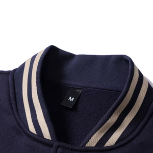Chaqueta Universitaria Personalizada, Chaqueta Clásica Informal Holgada de Béisbol para Hombre, Estilo Americano, Elegante y Moderno - Product Image 3