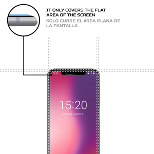 ฟิล์มกันรอยหน้าจอ ANTISHOCK สำหรับอุปกรณ์มือถือ UMIDIGI One Pro ฝาครอบป้องกันระดับพรีเมียม - Product Image 3