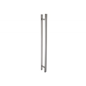 Tirador de puerta, doble cara, acero inoxidable, rectangular, 1/90 - Product Image 1