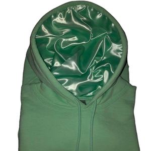 Ventes en gros de sweats à capuche en soie surdimensionnés de haute qualité pour hommes et femmes, nouveau design avec une belle couleur, doublure en satin, sweats à capuche d'hiver - Product Image 1