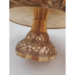 Venta al por mayor moderno personalizado diseño simple redondo de metal dorado soporte de exhibición de pastel para mesa herramientas de pastel - Product Image 2