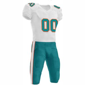 เสื้ออเมริกันฟุตบอลแบบสั่งทำขายดี ระบายอากาศ ป้องกันรังสียูวี แขนสั้น คุณภาพสูง MOQ ต่ำ มีสินค้าในสต็อก - Product Image 3