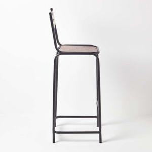 Meilleure chaise de tabouret de bar en métal en bois massif moderne et simple pour la chambre à coucher d'école de gymnase extérieur-pour les hôtels et le salon - Product Image 3