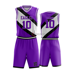 Maillot d'entraînement de basket-ball de qualité supérieure pour hommes, logo personnalisé, vêtements de sport respirants grande taille pour jeunes, vêtements de basket-ball de qualité supérieure - Product Image 6